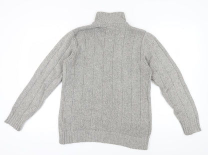 Marks & Spencer Men's Grey S Pullover Jumper