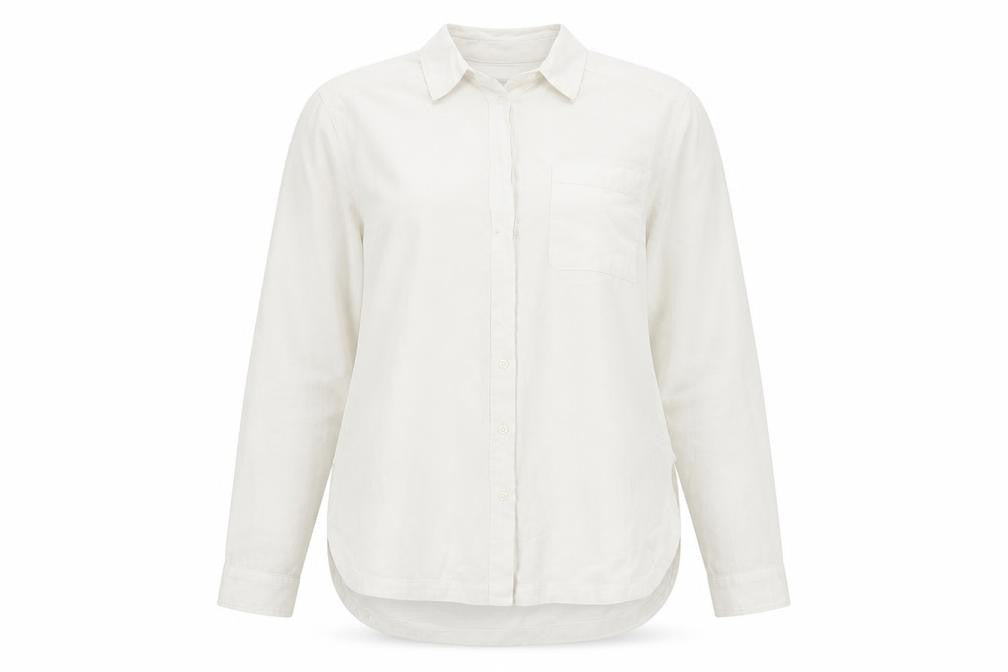 BDG Women's White Button-Up Shirt, M, Casual Style