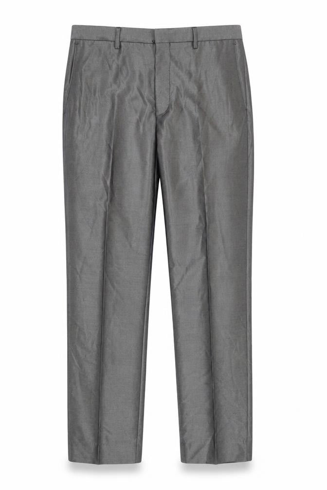 Burton Men's Grey Dress Pants, 34 Regular Fit
