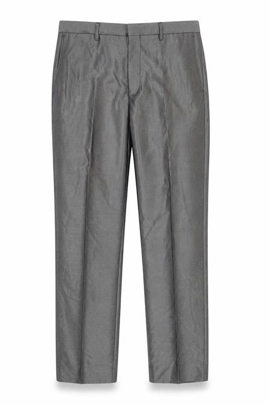 Burton Men's Grey Dress Pants, 34 Regular Fit