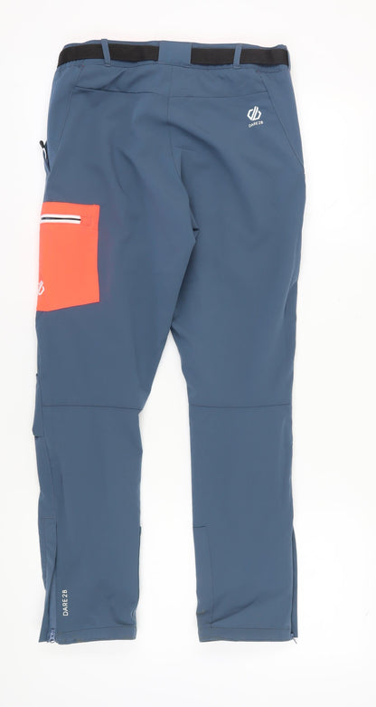 Dare 2b Women's Blue Cargo Trousers Size 10