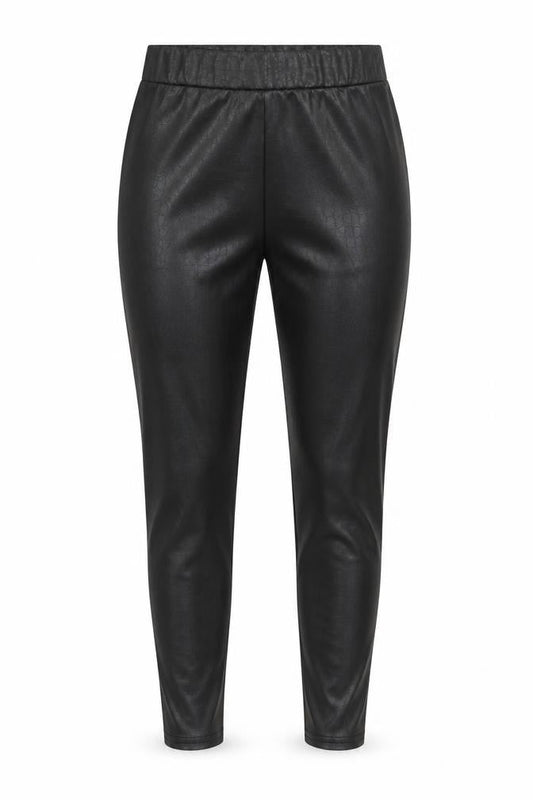 Topshop Women Black Leggings Size 12 Elastic Waist