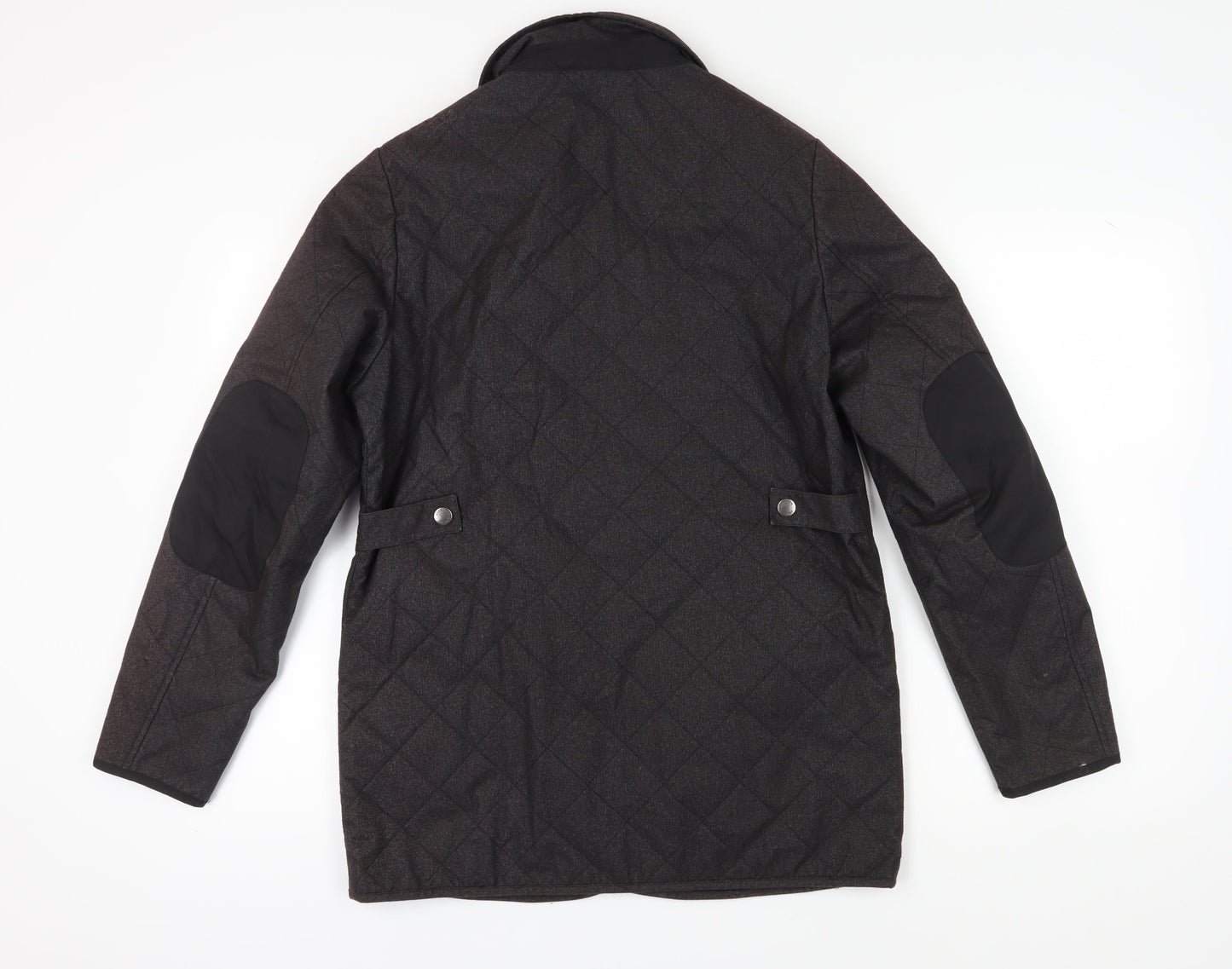 Sterling Men's Black Quilted Jacket Size S