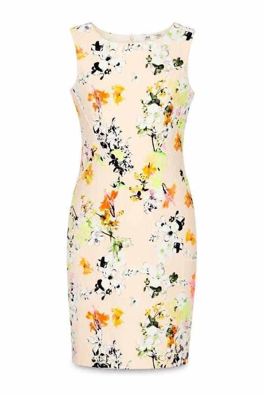 Dalia Collection Women's Multicoloured Sheath Dress, Size 12