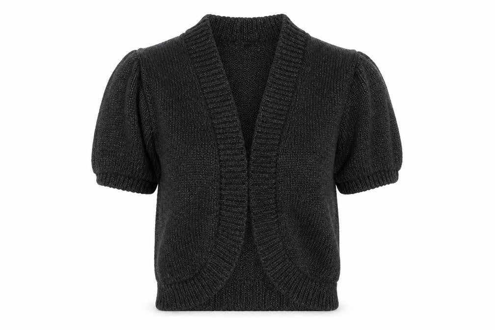 Next Women's Black V-Neck Cardigan Size 14