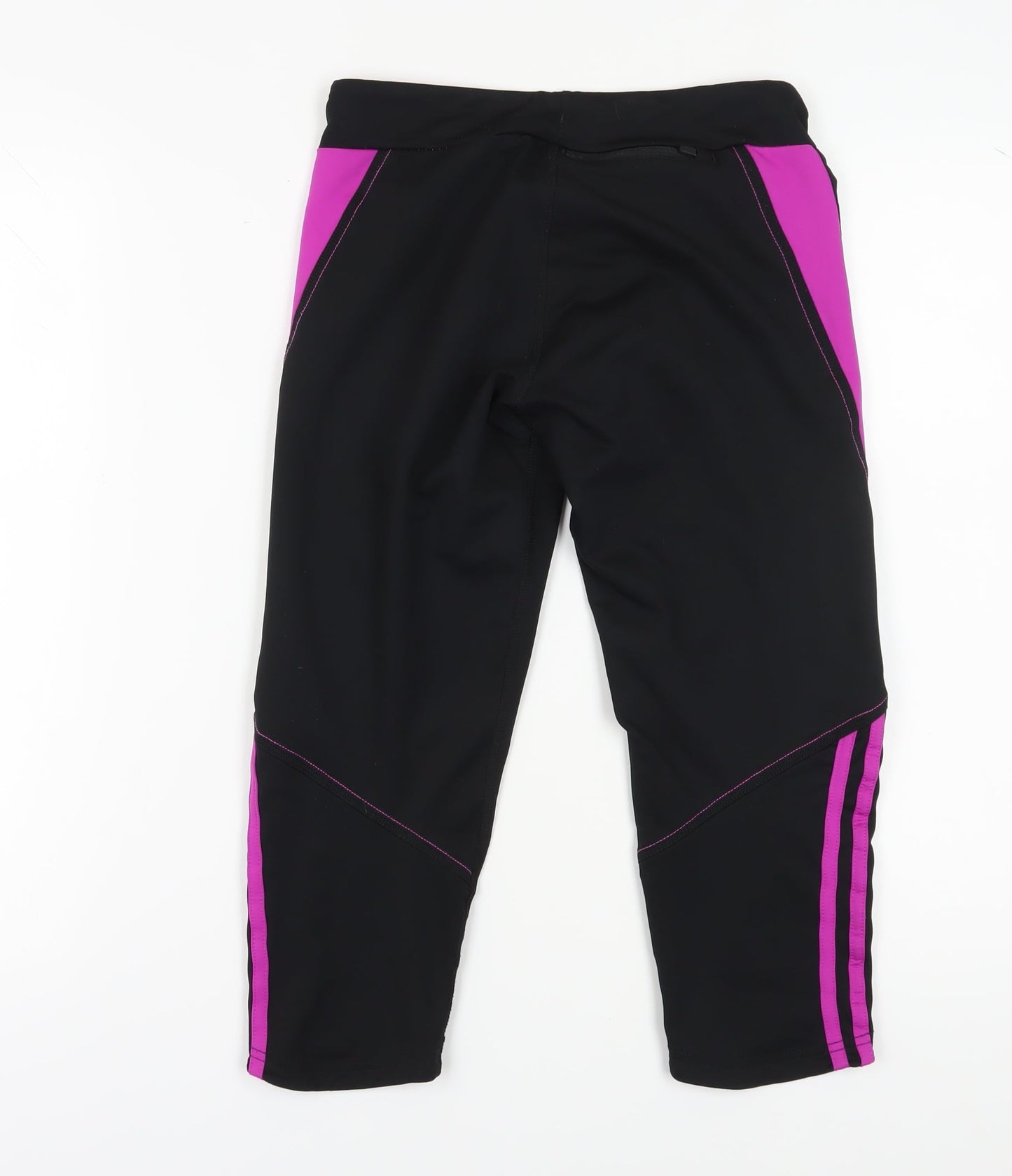 Adidas Women's Black Capri Running Trousers S