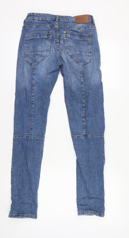 Crosshatch Men's Blue Straight Jeans 30W 34L
