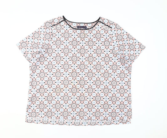Marks and Spencer Women's Geometric T-Shirt Size 22