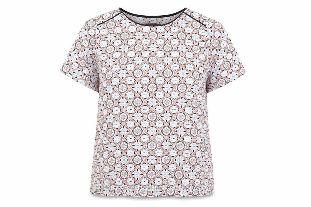 Marks & Spencer Women's Geometric T-Shirt Size 22