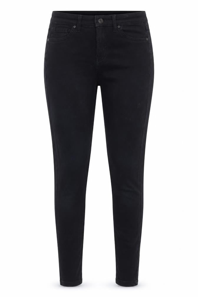 Topshop Black Skinny Jeans Women Size 8 Stretch Cotton