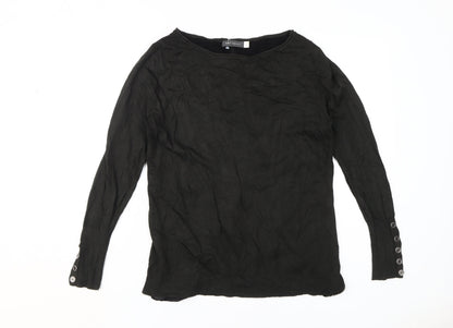 Mint Velvet Women's Black Pullover Size 12