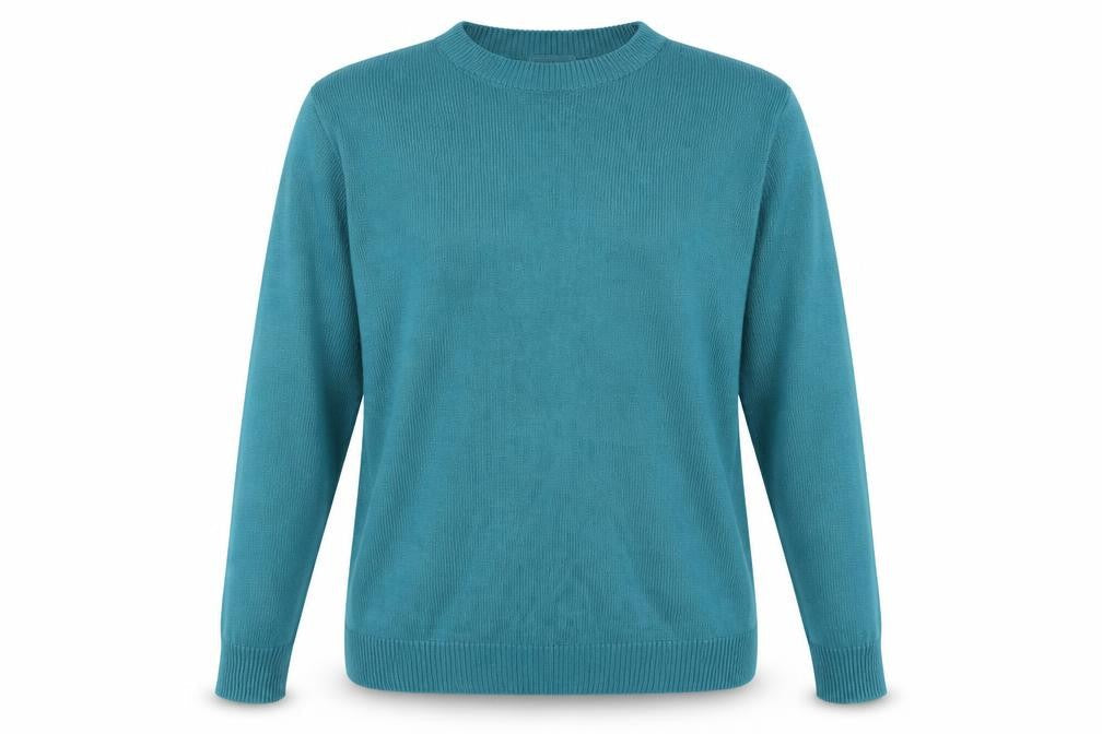 Damart Women’s Green Acrylic Pullover Jumper M
