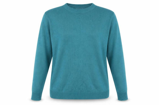 Damart Women’s Green Acrylic Pullover Jumper M