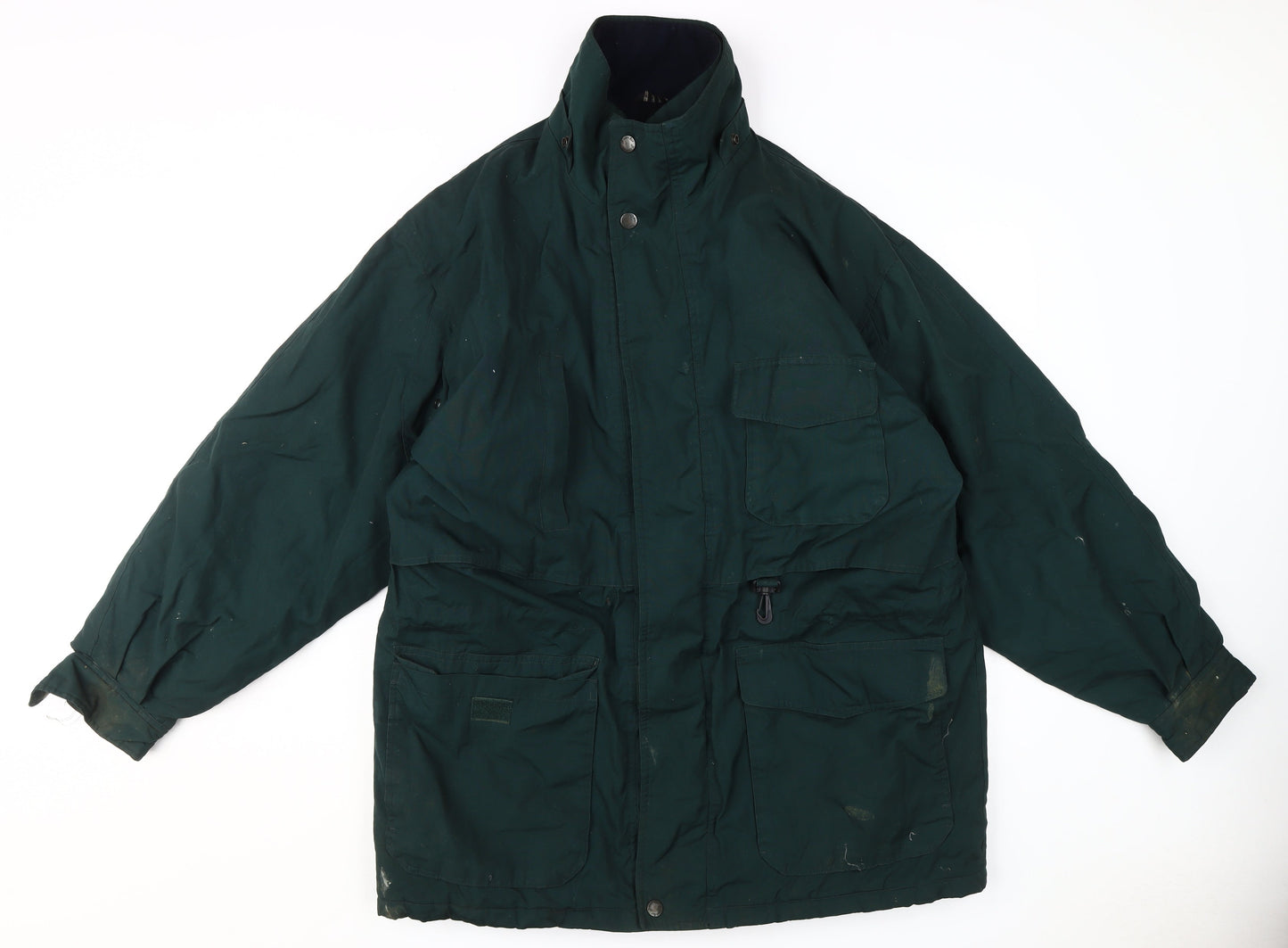 St. John's Bay Men's Green Large Parka Jacket