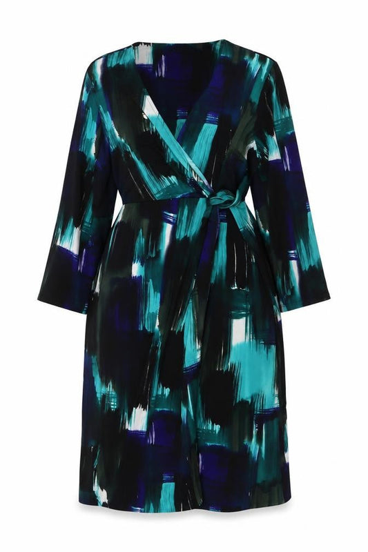 Country Casuals Women's Multicoloured Wrap Dress XL
