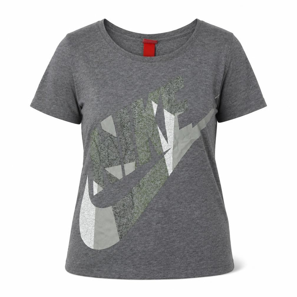 Nike Women’s Grey Basic T-Shirt, Size S, Casual Style