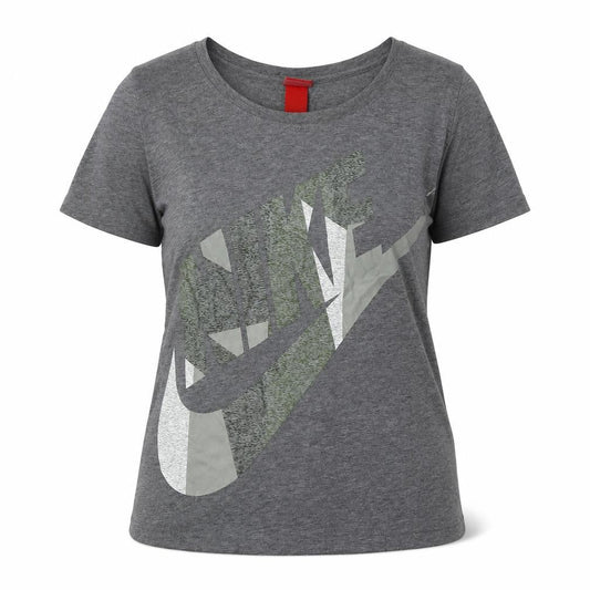 Nike Women’s Grey Basic T-Shirt, Size S, Casual Style