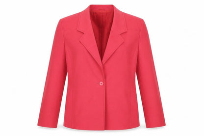 Country Casuals Women's Red Wool Blazer, Size 12
