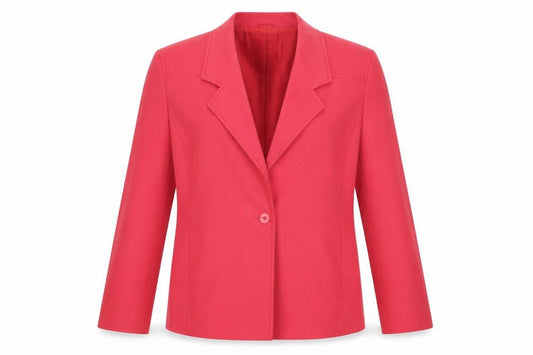 Country Casuals Women's Red Wool Blazer, Size 12