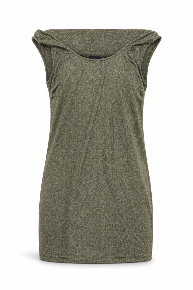 H&M Women's Brown Sleeveless Dress Size M
