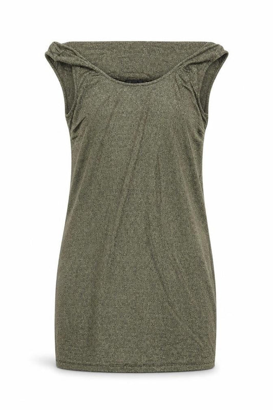 H&M Women's Brown Sleeveless Dress Size M