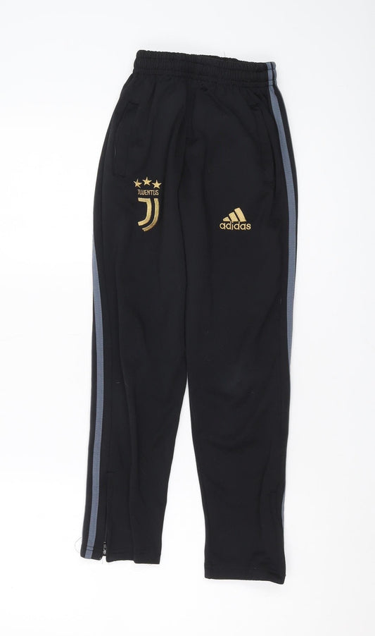 Adidas Boys Black Juventus Joggers, Size 16 Years