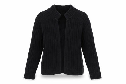 Gap Black Cotton Collared Women's Jumper Size M