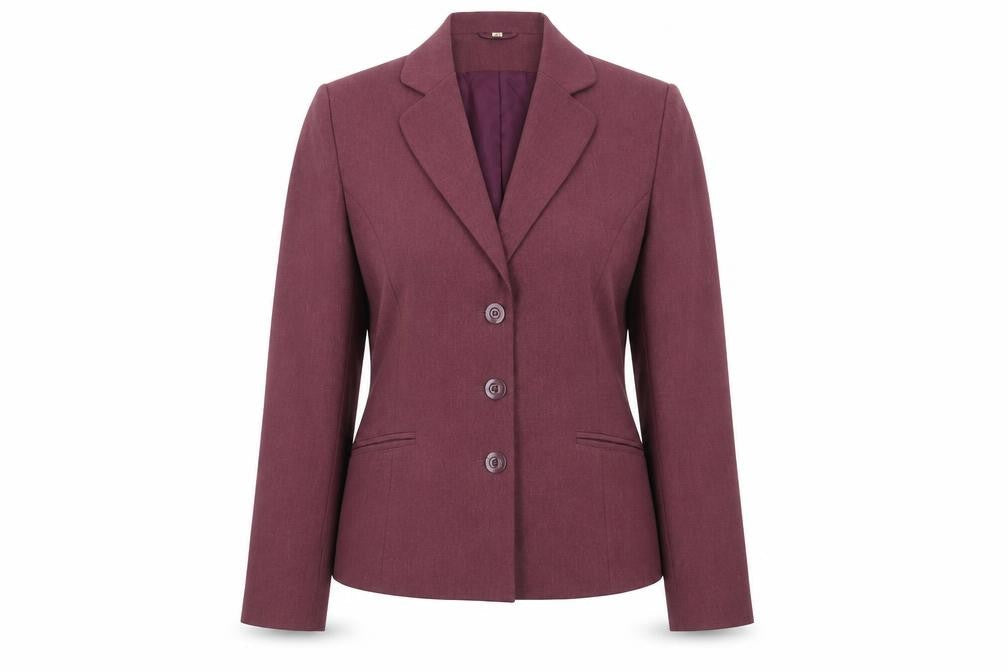 Style by EWM Women's Purple Suit Jacket Size 12