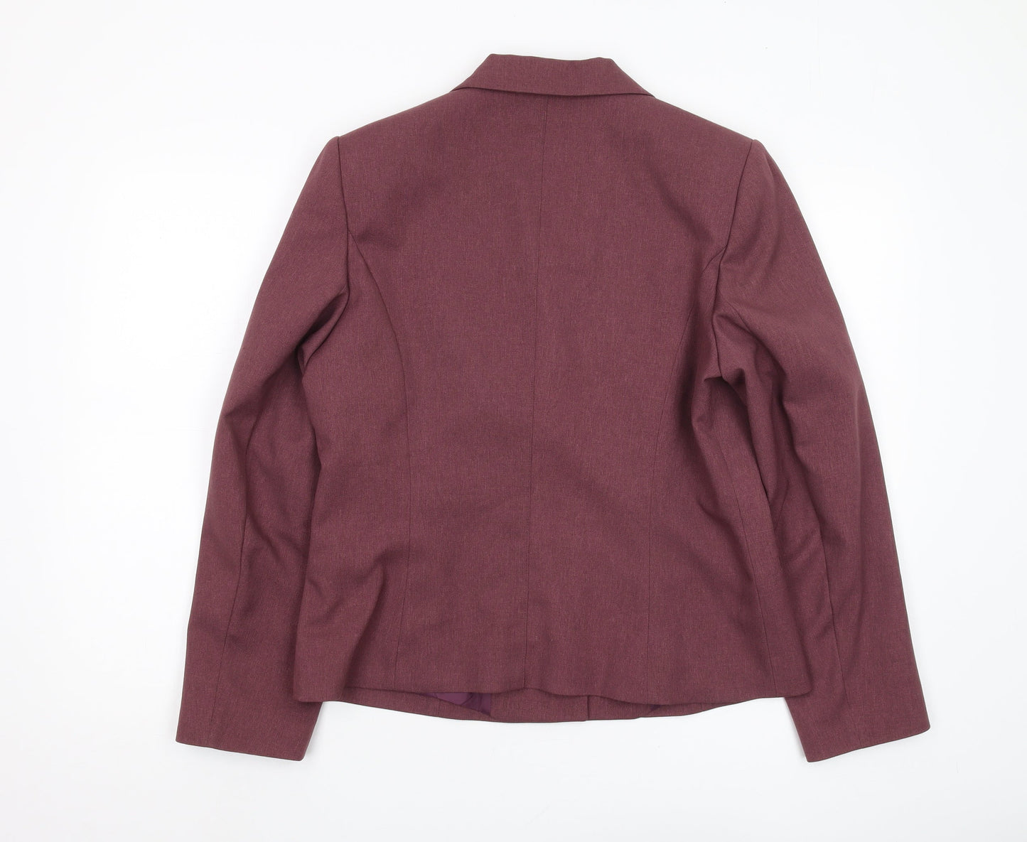 Style by EWM Women's Purple Suit Jacket Size 12
