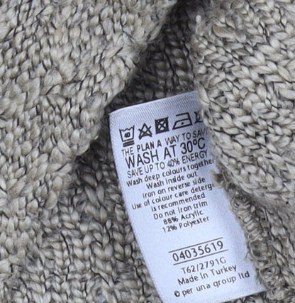 Marks & Spencer Women's Beige Cardigan Size L