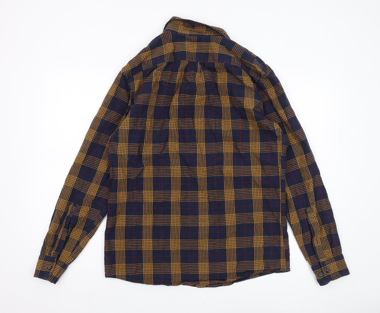 Goodthreads Men's Multicoloured Plaid Shirt Medium