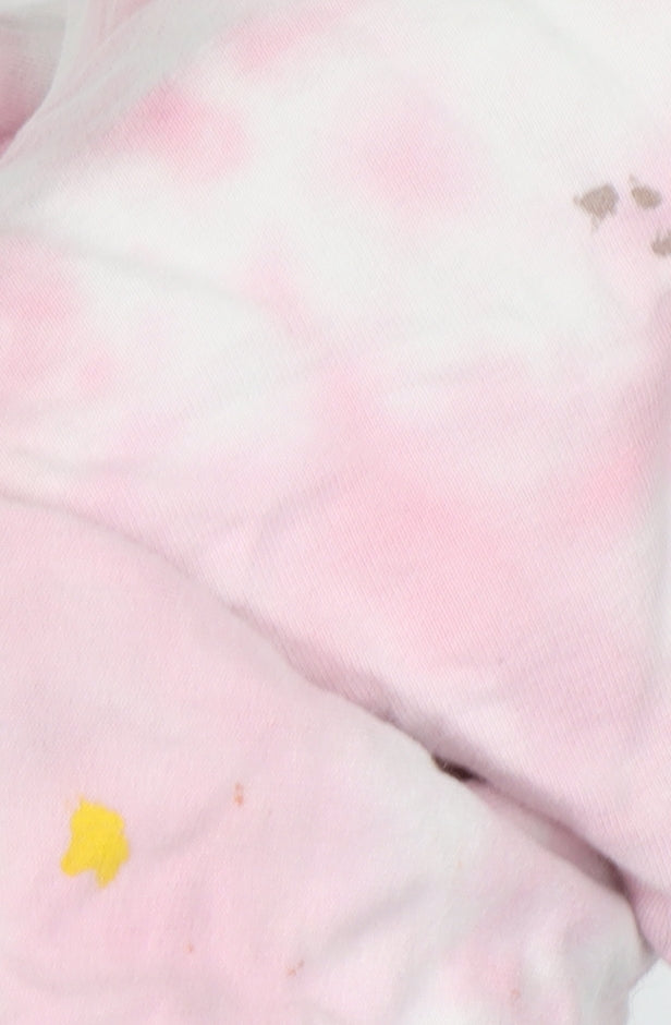 Additional view of DKNY girls’ pink tie dye jogger leggings, size 4, years