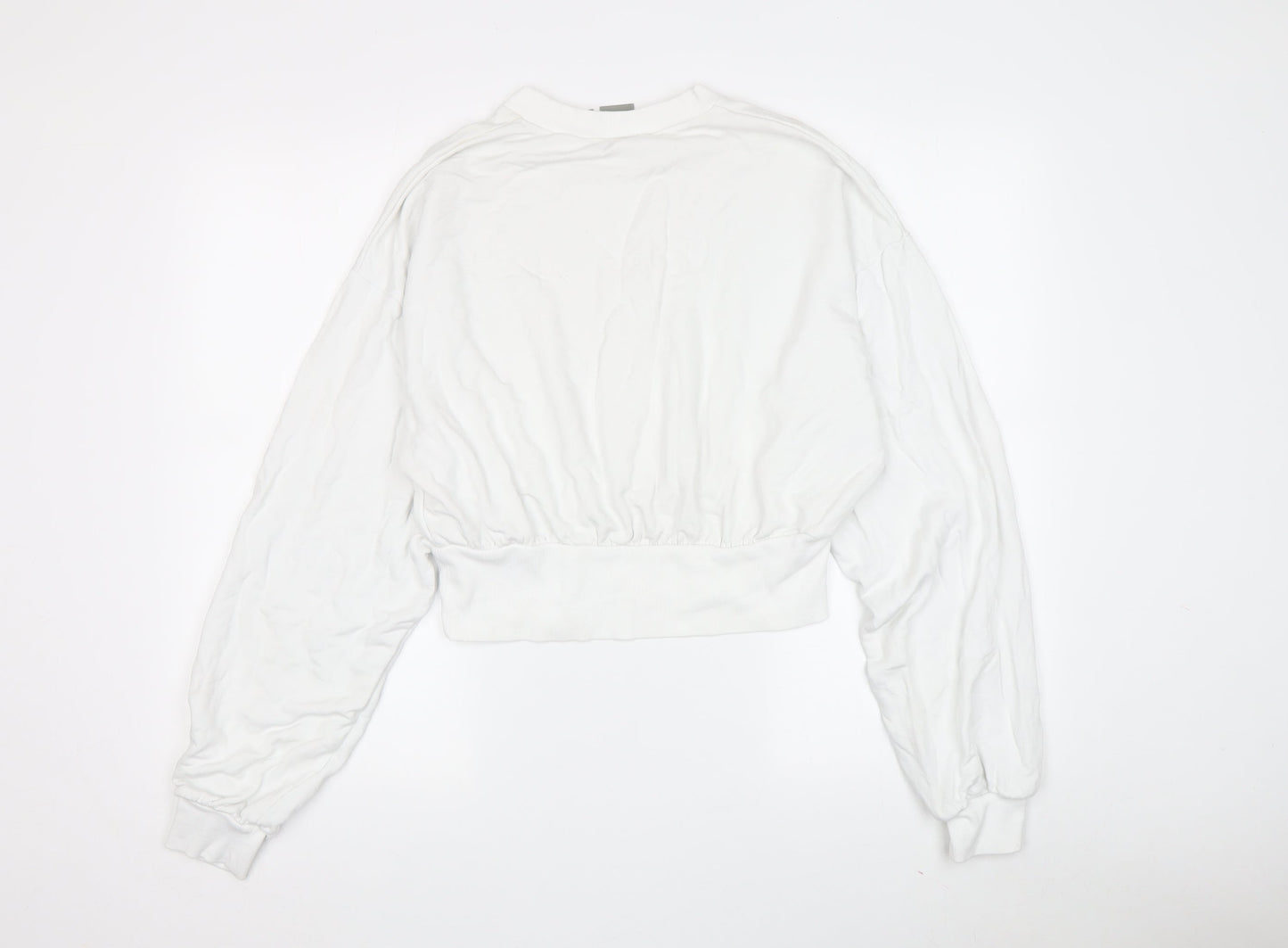 ASOS Women's White Pullover Sweatshirt Size 10