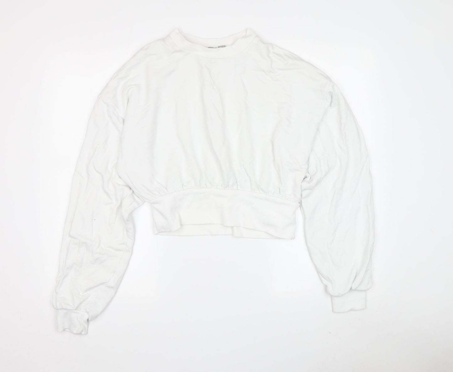 ASOS Women's White Pullover Sweatshirt Size 10