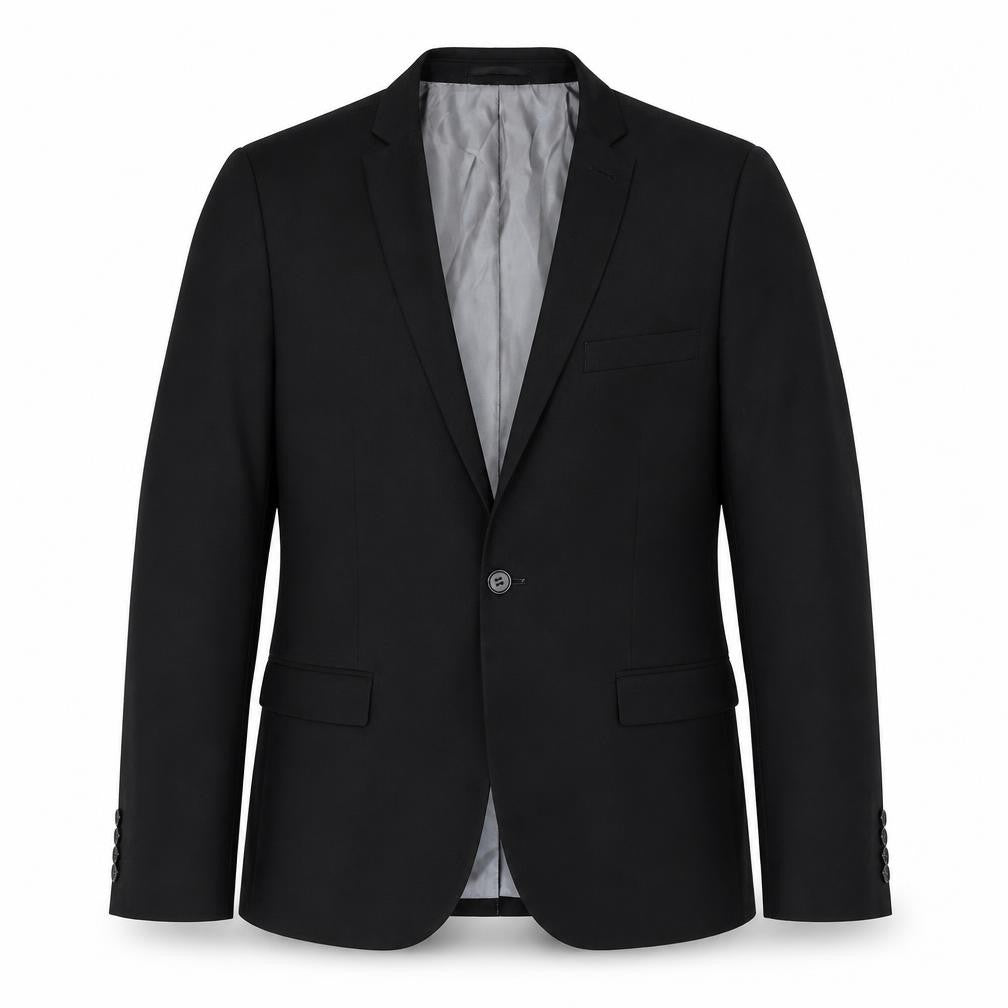 Topman Men's Black Blazer Jacket Size 40 Regular Fit