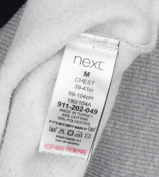 Next Men's M Crew Neck Colourblock Sweatshirt