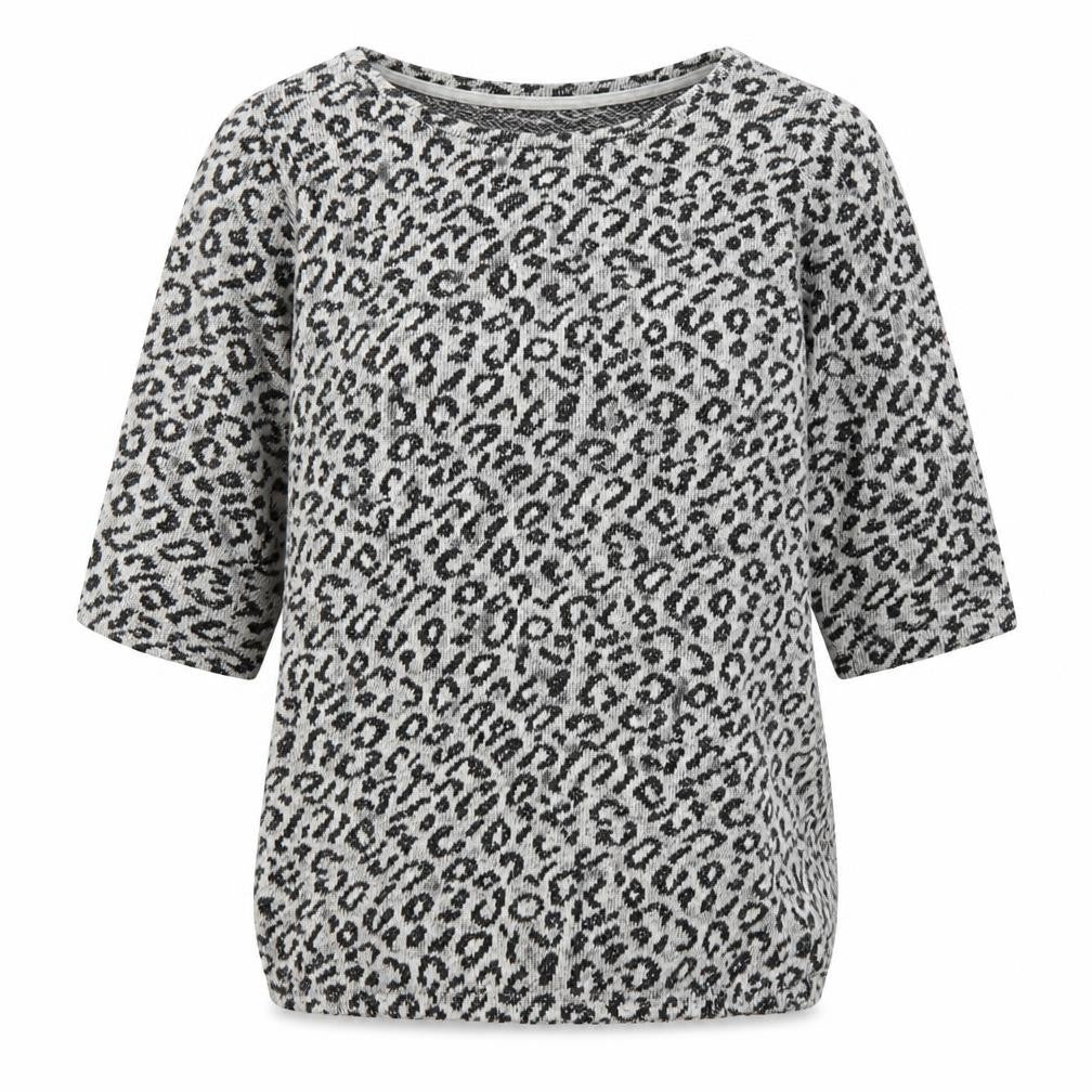 Next Women's Animal Print 3/4 Sleeve T-Shirt Size 10
