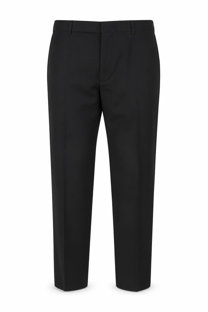 Cotton Traders Men's Black Regular Trousers Size 48