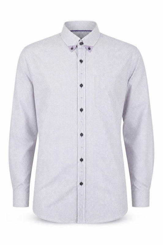 Jeff Banks Men's Multicoloured Long Sleeve Check Shirt L