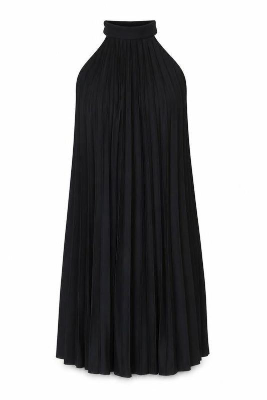 ASOS Black A-Line Midi Dress - Women's UK Size 6