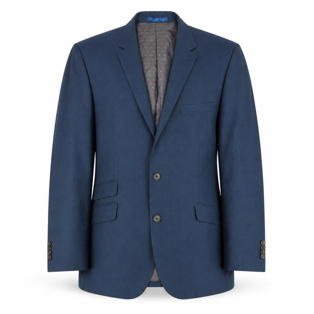 Greenwoods Men's Blue Blazer Size 46 Regular Jacket