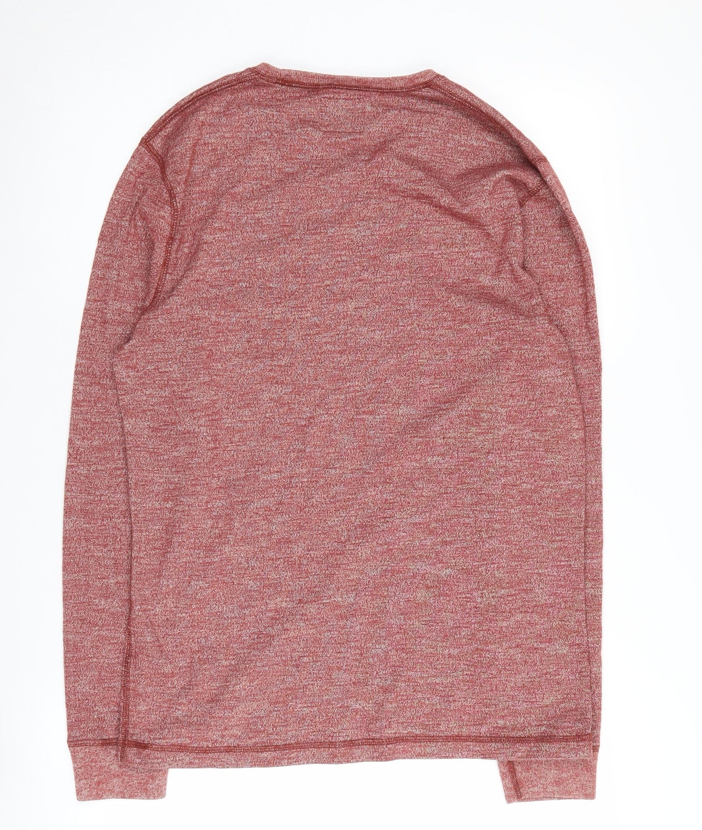 Abercrombie & Fitch Men's Red Pullover Sweatshirt M