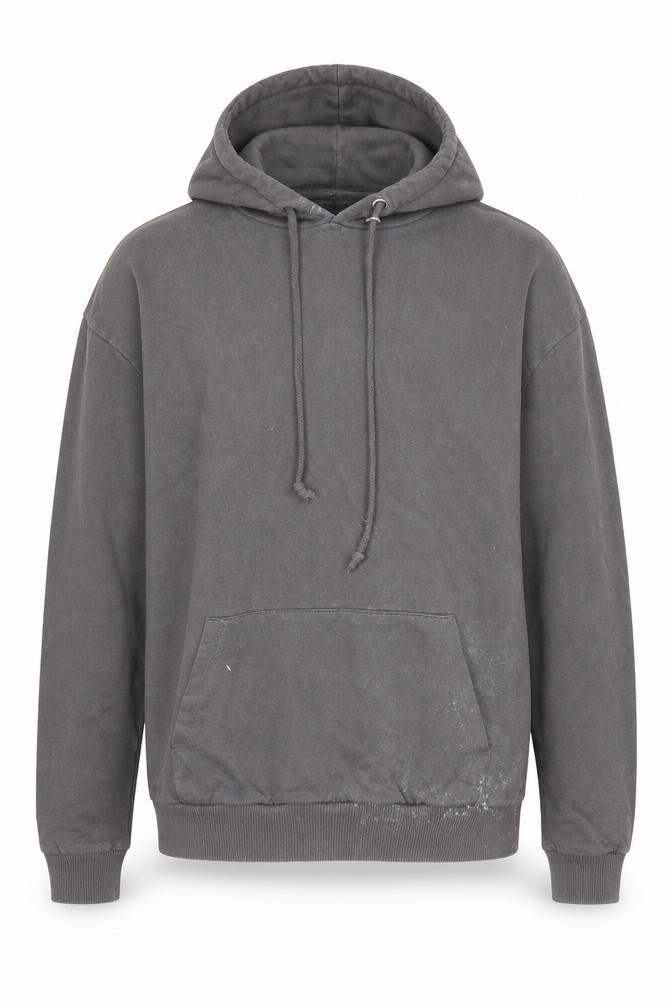 Collusion Men's Grey Long Sleeve Pullover Hoodie L