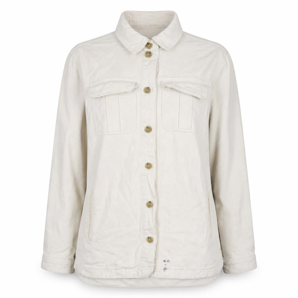 Next Women's Beige Cotton Jacket - Size 10
