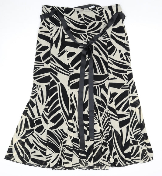 Marks and Spencer Women's Black Pleated Skirt Set, Size 14