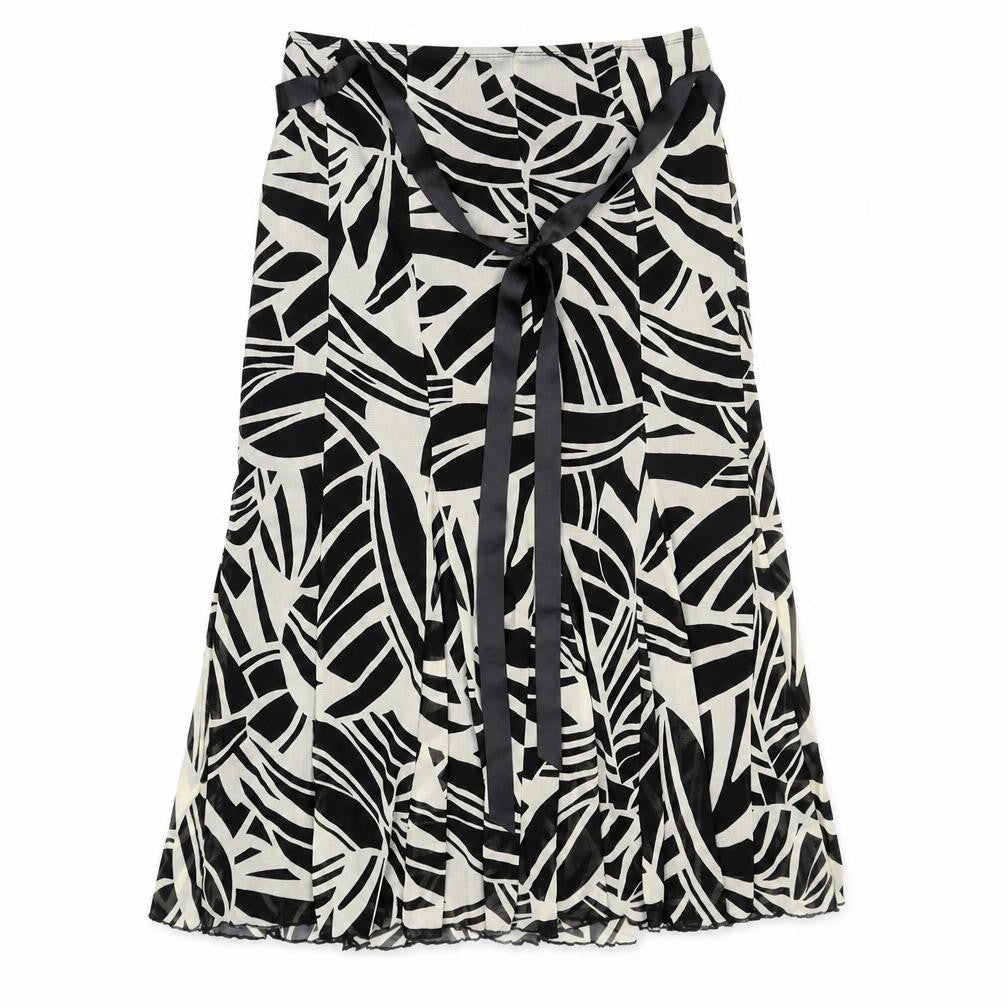 Marks & Spencer Women's Black Pleated Skirt Set, Size 14