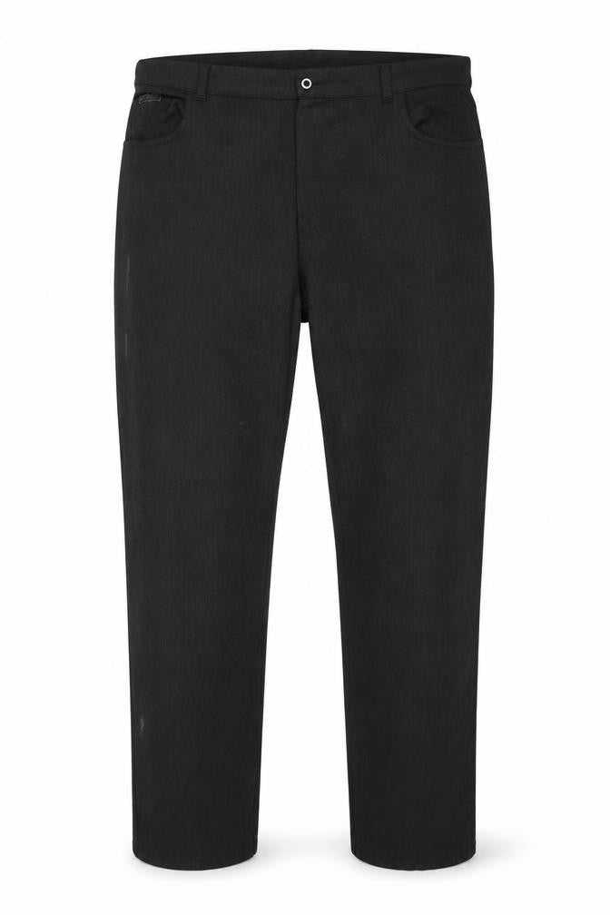 Wish Wash Men's Black Trousers 38