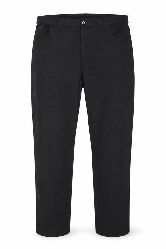 Wish Wash Men's Black Trousers 38