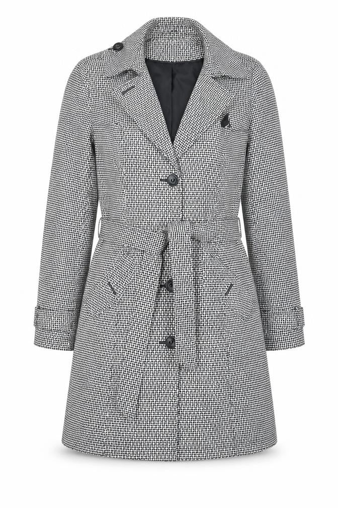 Marks & Spencer Women's Black Trench Coat - Size 10