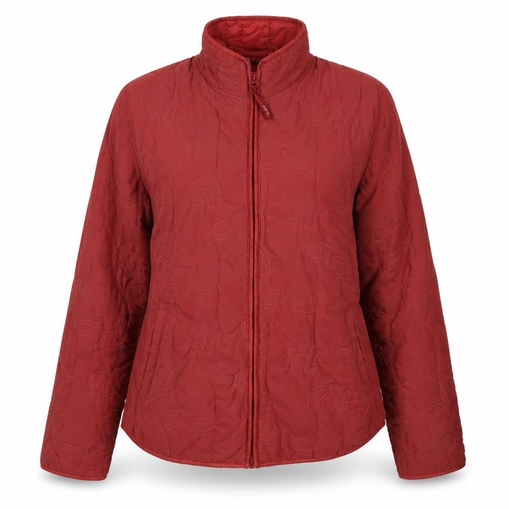 Jack Murphy Women's Red Quilted Jacket UK 14